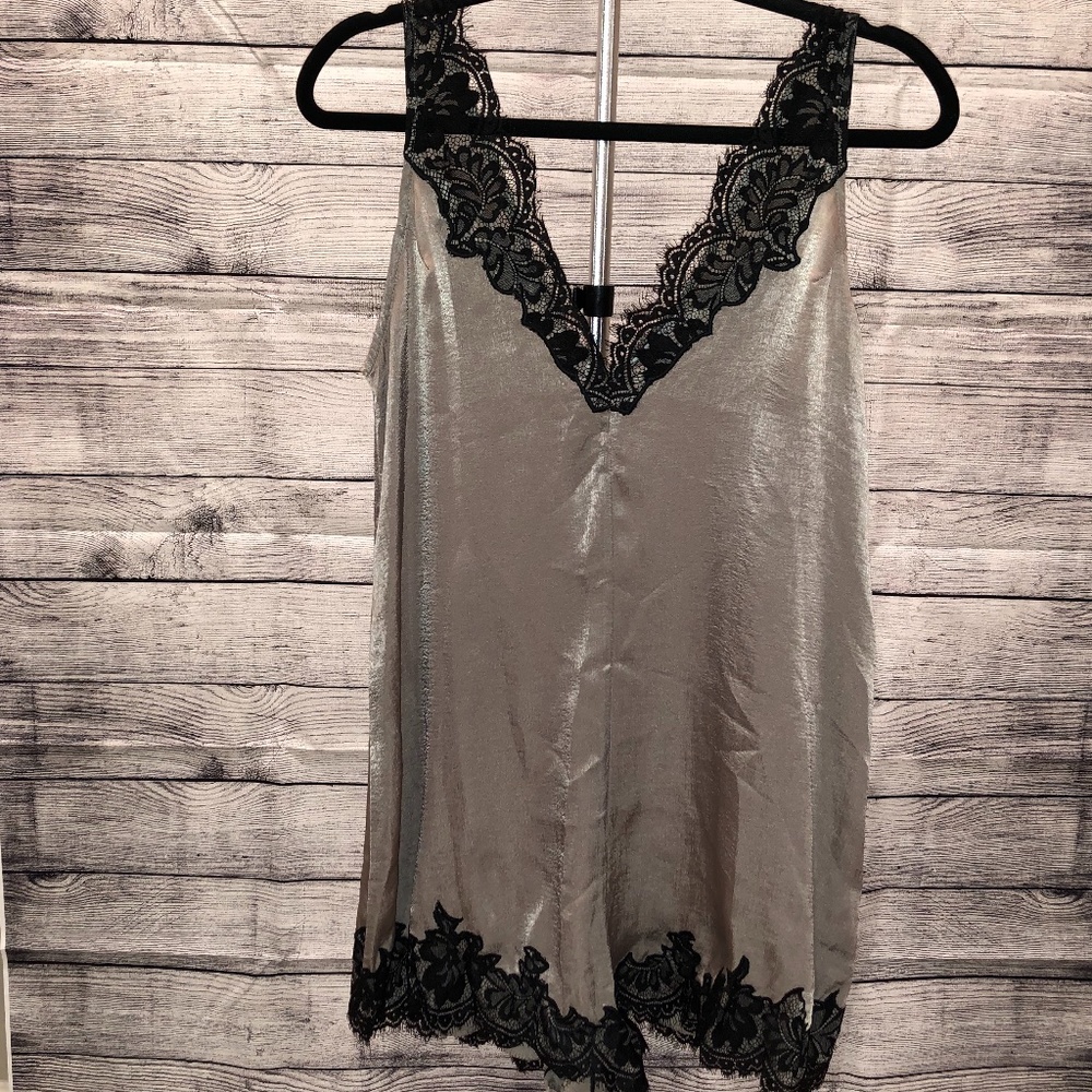 Satin romper
